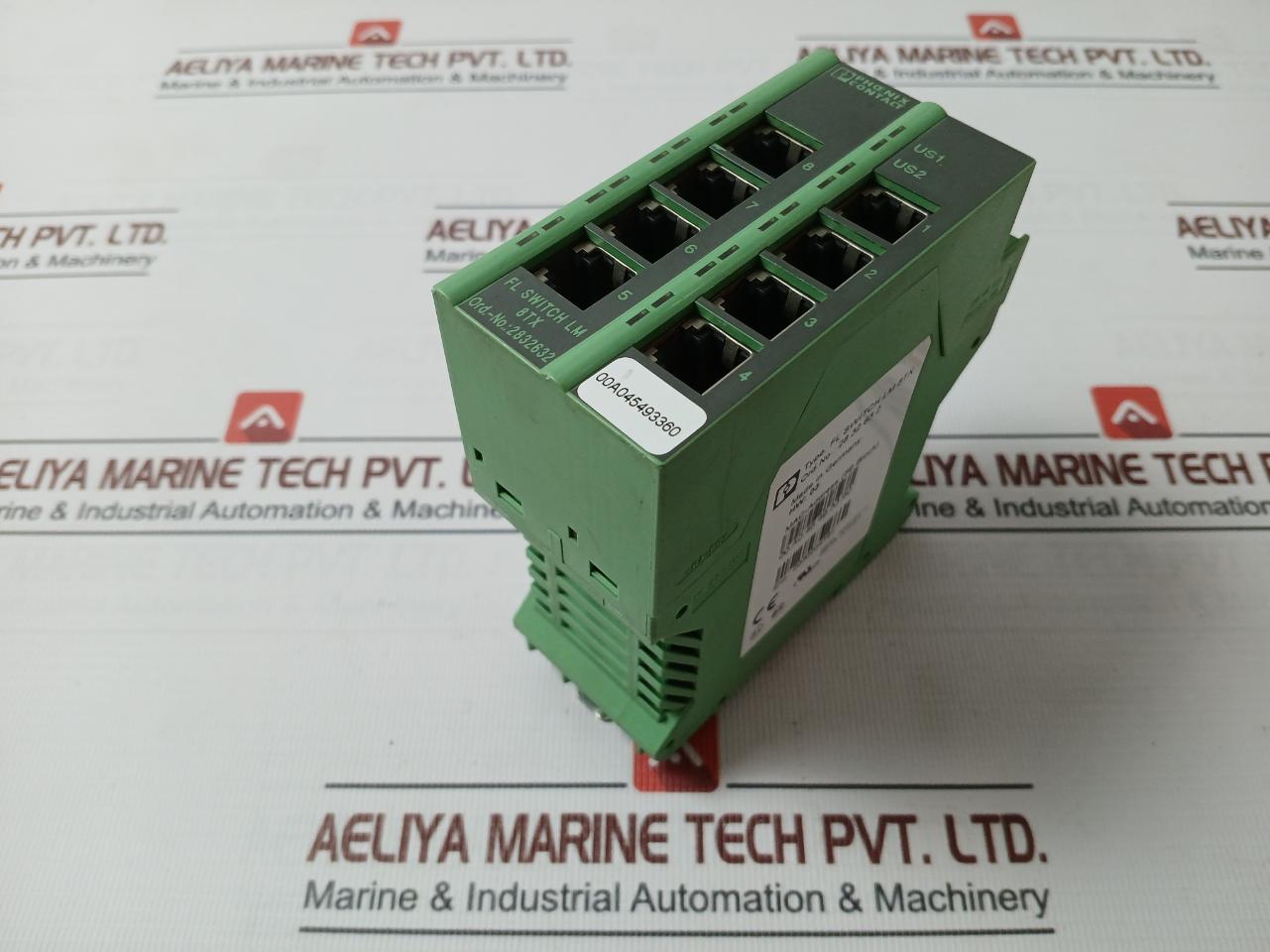 Phoenix Contact Fl Switch Lm 8Tx Industrial Ethernet Switch 2832632 24Vdc, 250Ma
