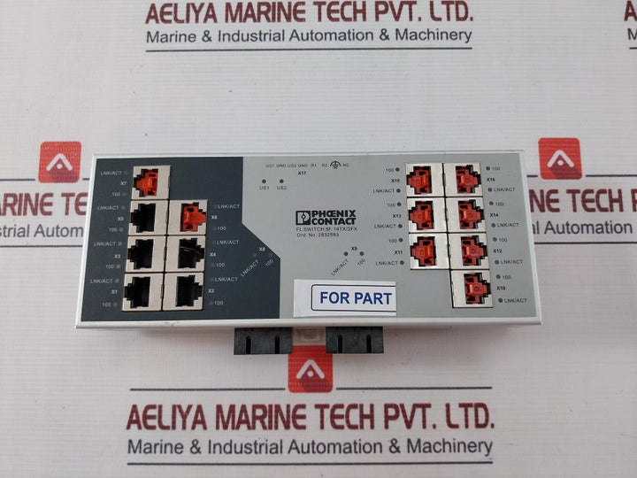 Phoenix Contact Fl Switch Sf 14Tx/2Fx Ethernet Switch 24Vdc 320 Ma