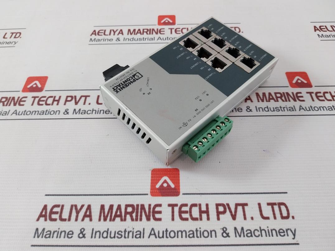 Phoenix Contact Fl Switch Sf 7Tx/Fx Industrial Ethernet Switch 24Vdc 240Ma