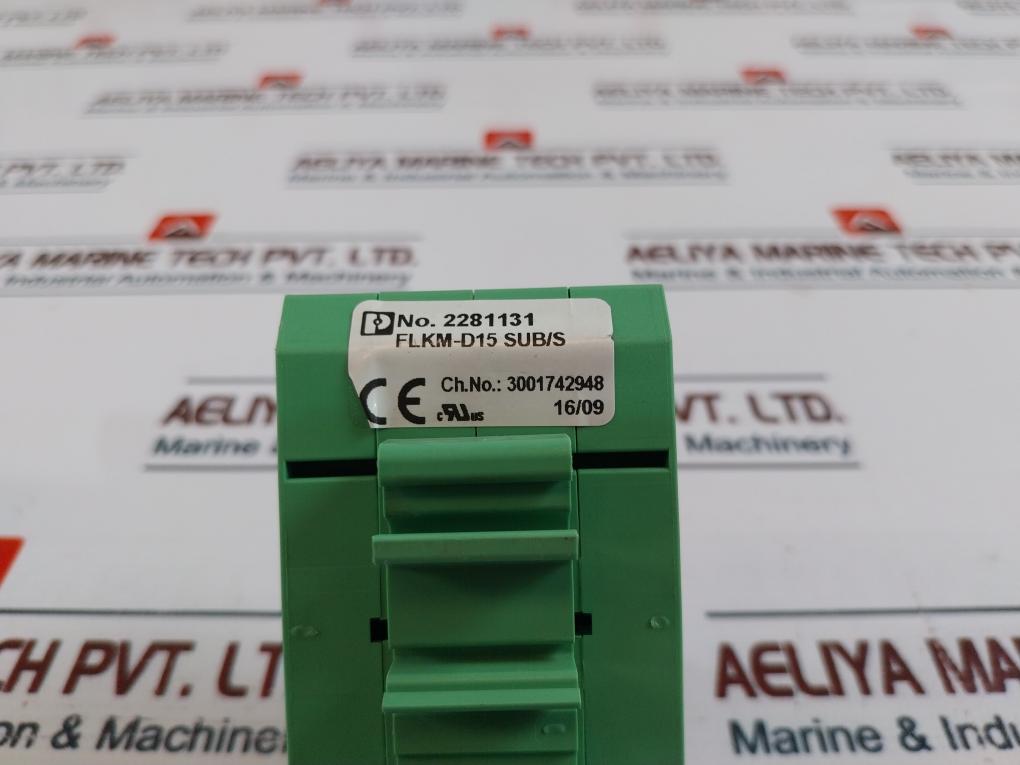 Phoenix Contact Flkm-d15 Sub/S Umk-se 11,25-2 Interface Module 2281131