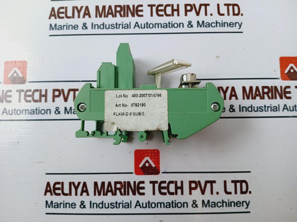 Phoenix Contact Flkm-d 9 Sub/S Interface Module 0074103