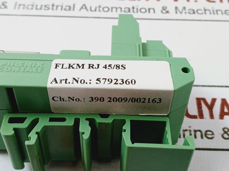 Phoenix Contact Flkm Rj45/8s Interface Module 5792360 Rj-45 Connector