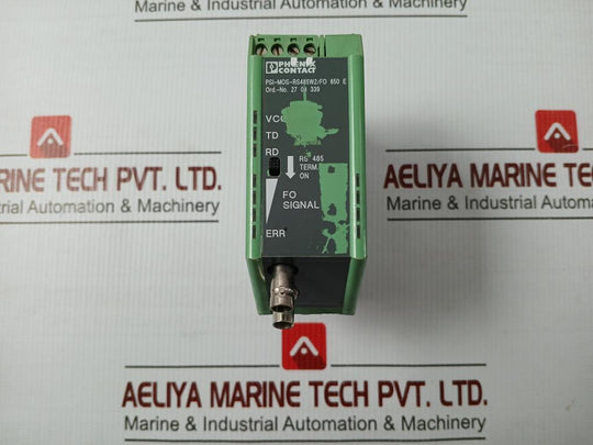 Phoenix Contact Fo Converter 24Vdc 120Ma Part No Psi-mos-rs485W2/Fo 850 E