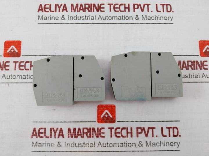Phoenix Contact Hdfk25 Panel Feed-through Terminal Block 500V 600V 100A 10Mm2