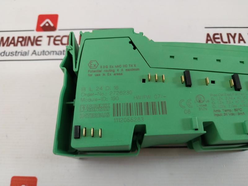 Phoenix Contact Ib Il 24 Di 16 Digital Module 2726230