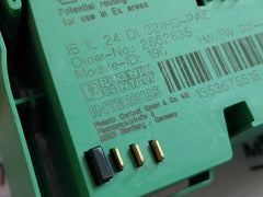 Phoenix Contact Ib Il 24 Di 32/Hd-pac Inter Bus Digital Input Module Used
