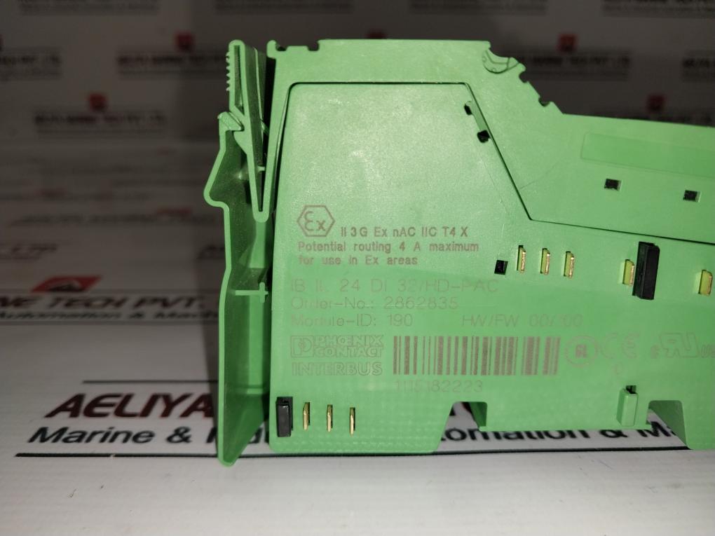 Phoenix Contact Ib Il 24 Di 32/Hd-pac Inter Bus Digital Input Module 2862835