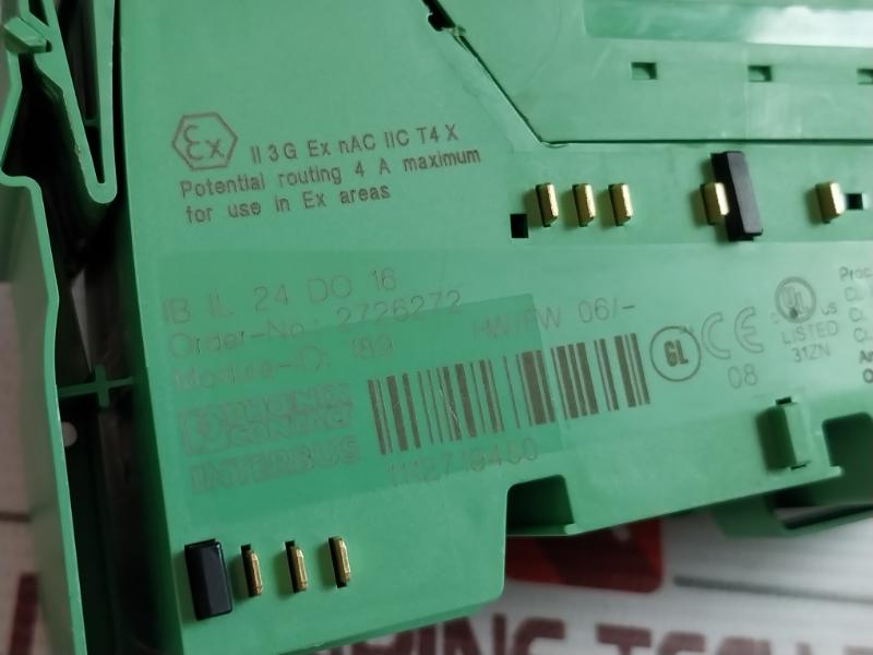 Phoenix Contact Ib Il 24 Do 16 Digital Output Module 24V Dc 500Ma