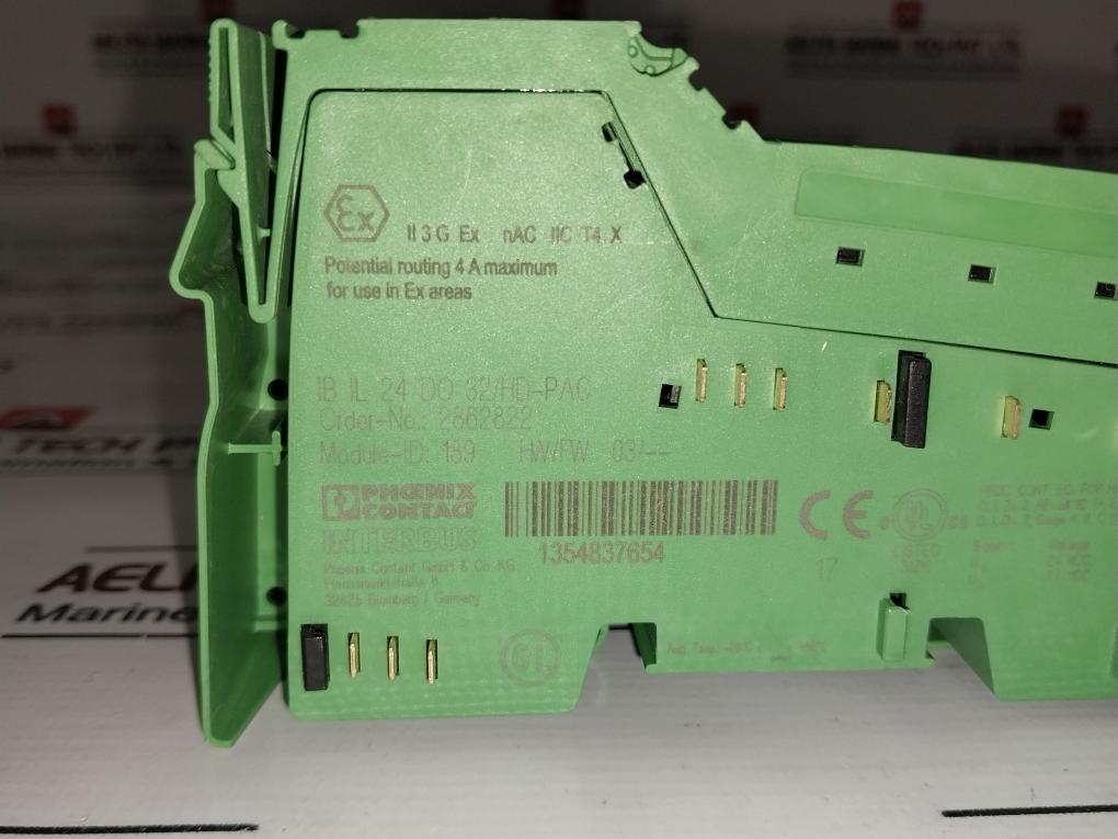 Phoenix Contact Ib Il 24 Do 32/Hd-pac Digital Module 2862822 24V 500Ma