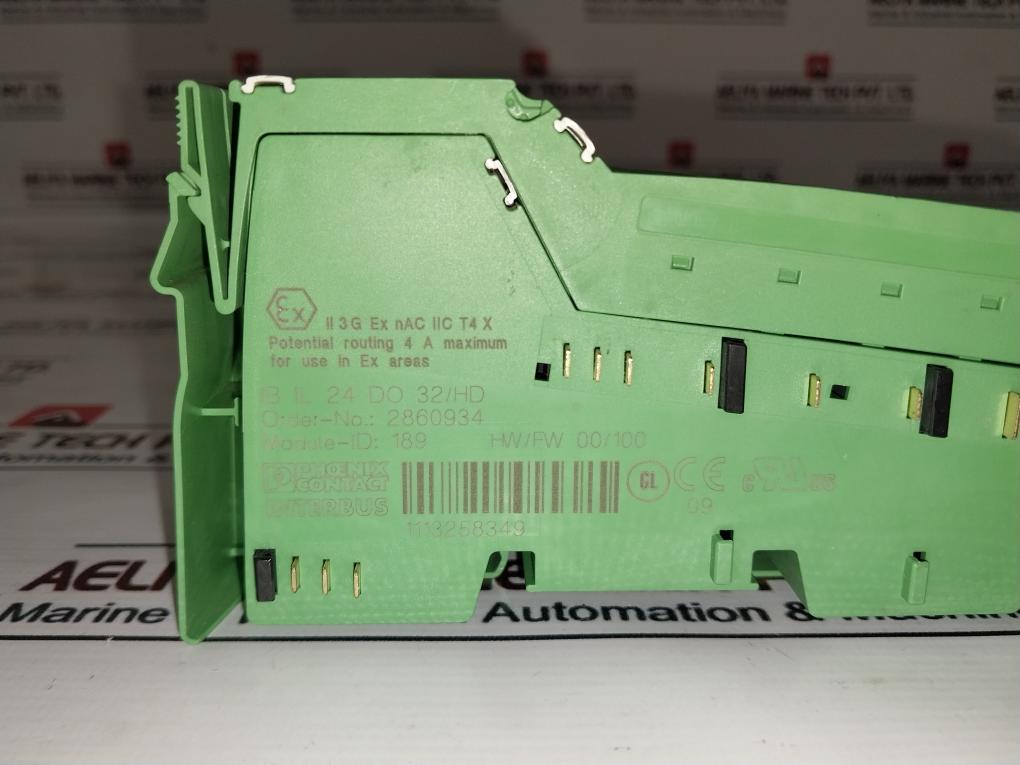 Phoenix Contact Ib Il 24 Do 32/Hd Interbus Digital Terminal Module 2860934