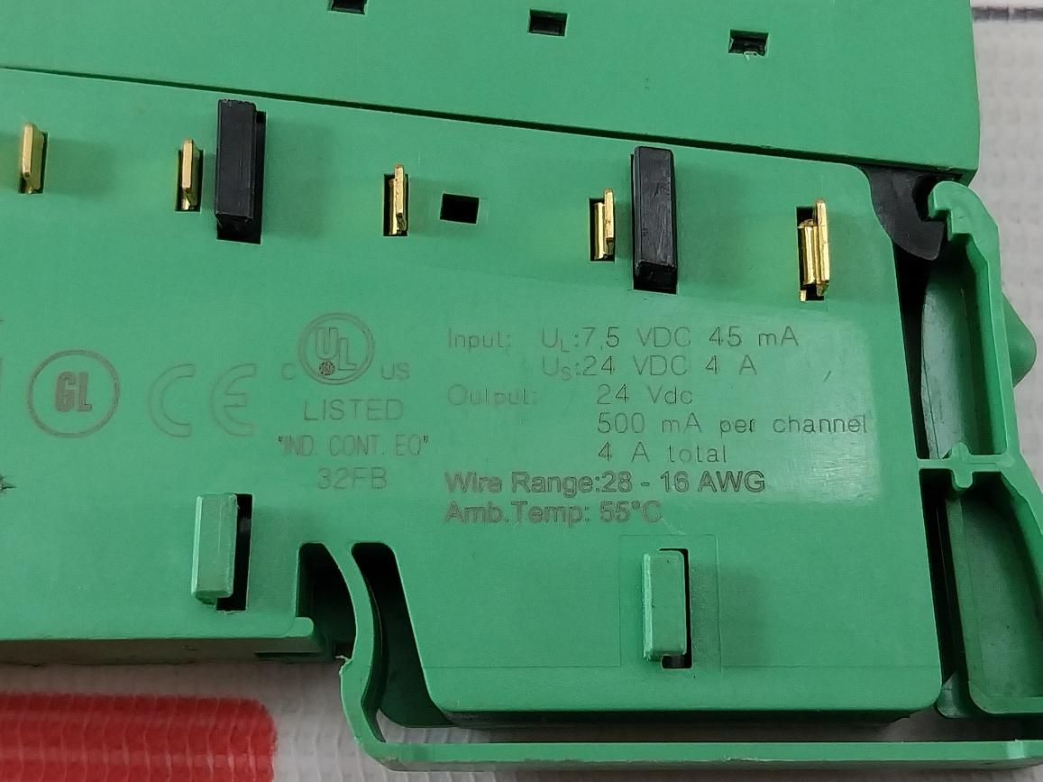 Phoenix Contact Ib Il 24 Do8/Hd-pac Digital Module 500Ma Per Channel