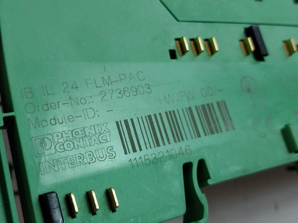 Phoenix Contact Ib Il 24 Flm-pac Communication Module 2736903 24 Vdc, 110 Ma