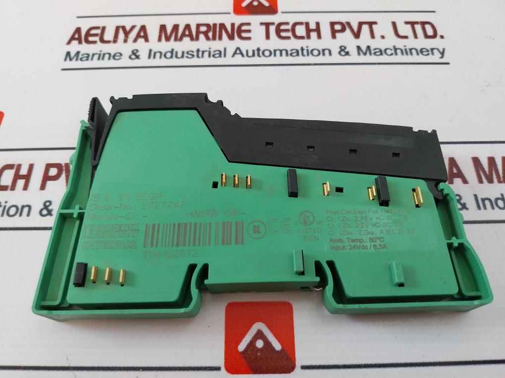 Phoenix Contact Ib Il 24 Seg/F Segmentation Module 24Vdc/6,3A