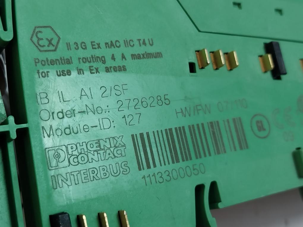 Phoenix Contact Ib Il Ai 2/Sf