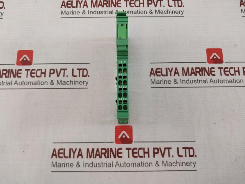 Phoenix Contact Ib Il Ai 2/Sf Analog Module 60C 0-10Vdc/4-20Ma 250V 4A