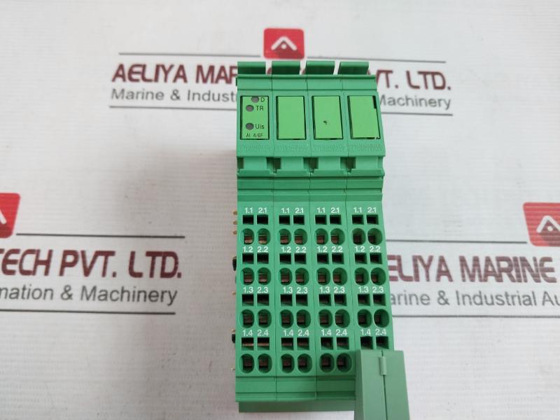 Phoenix Contact Ib Il Ai 4/Ef Interbus Analog Module 0-10Vdc 4-20Ma