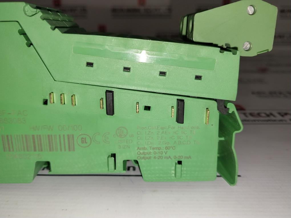 Phoenix Contact Ib Il Ao 2/Sf-pac Analog Ouput Terminal Module 2863083
