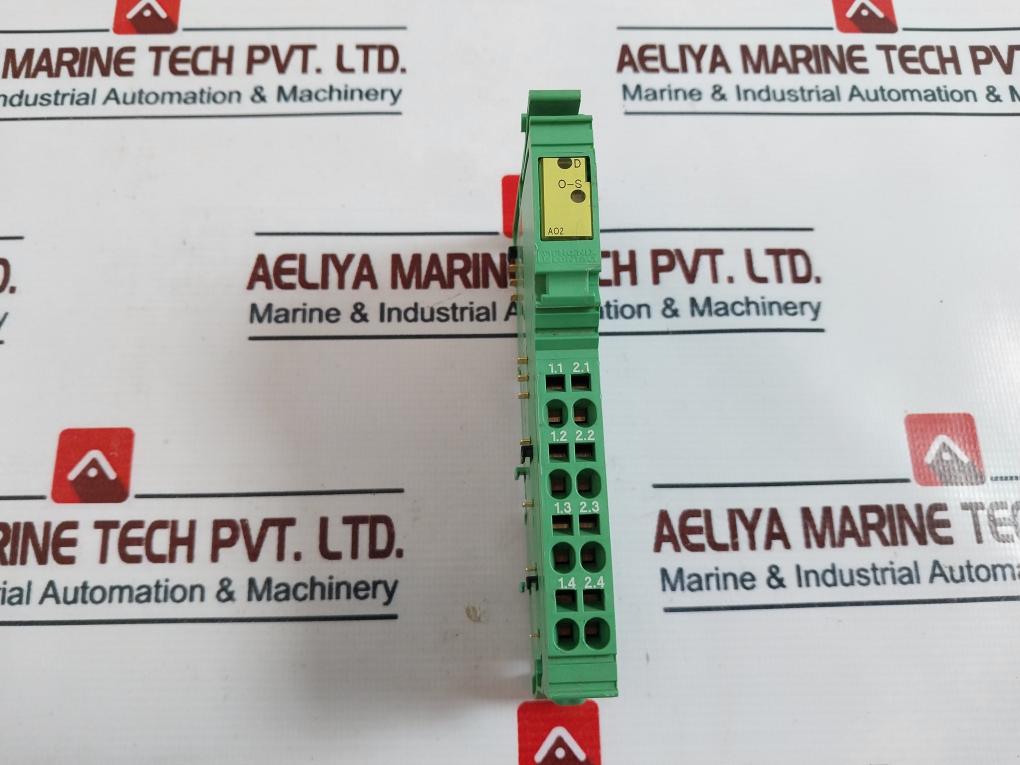 Phoenix Contact Ib Il Ao 2/U/Bp-pac Analog Interbus Module 2861467 24Vdc
