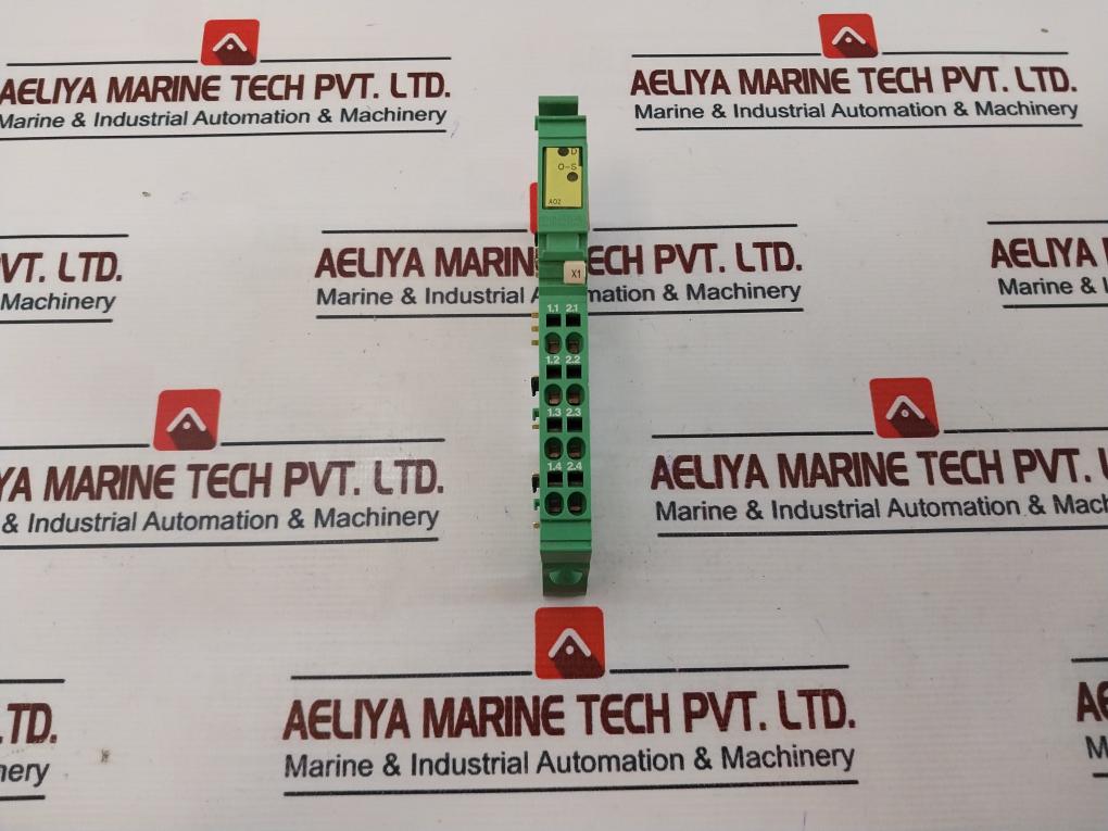 Phoenix Contact Ib Il Ao 2/U/Bp Analog Module 2732732 24Vdc/40Ma