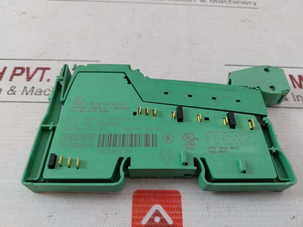 Phoenix Contact Ib Il Temp 2 Uth-pac Temperature Module 250V 85Mv 1352848124 1,5