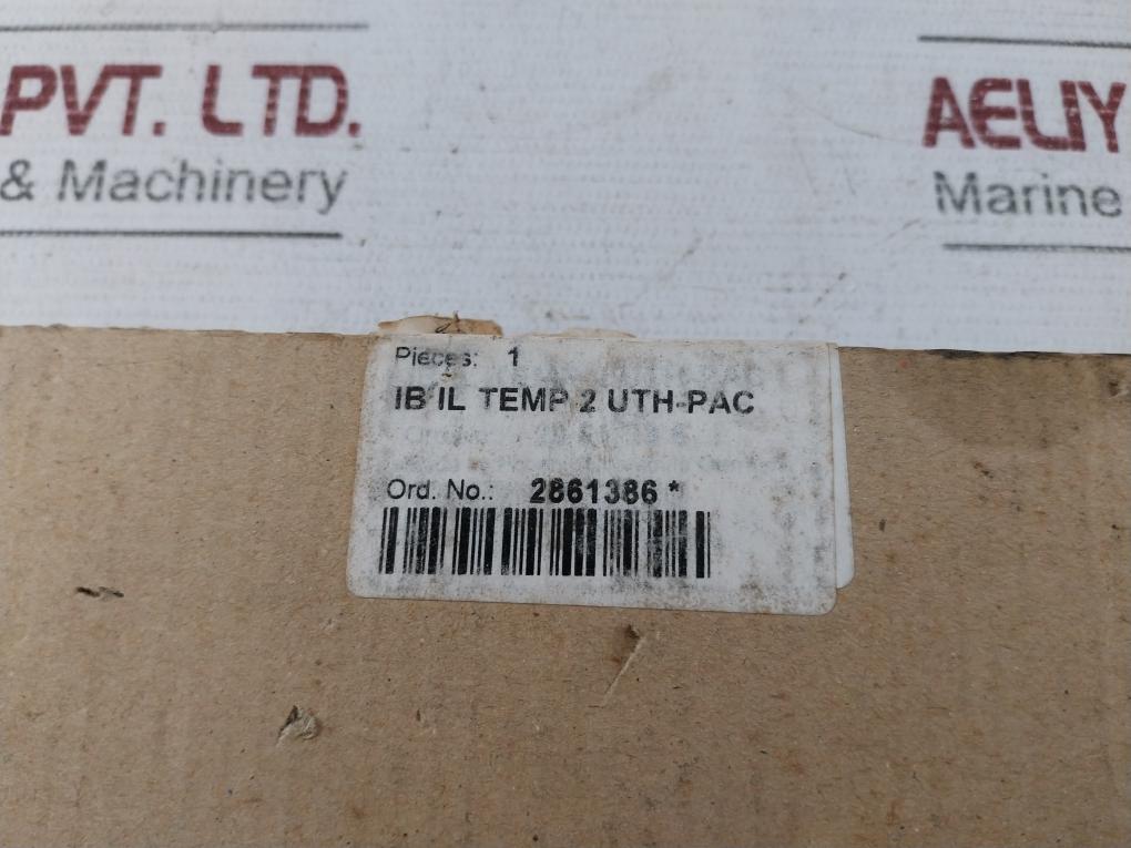 Phoenix Contact Ib Il Temp 2 Uth-pac Temperature Module 250V 85Mv 1352848124 1,5