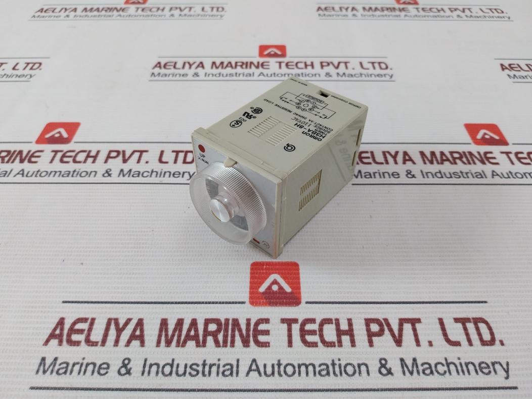 Omron H3Ba-8H Solid-state Timer 0-10Sec 110 Vac