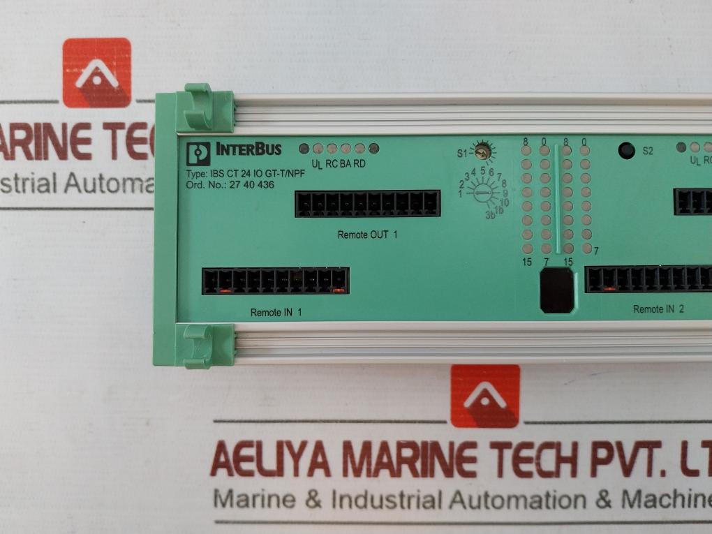Phoenix Contact Ibs Ct 24 Io Gt-t/Npf Coupling Module