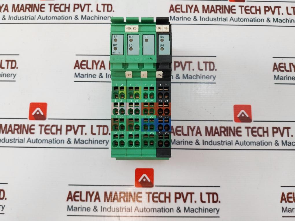 Phoenix Contact Ibs Il 24 Bk-t/U-pac Bus Coupler