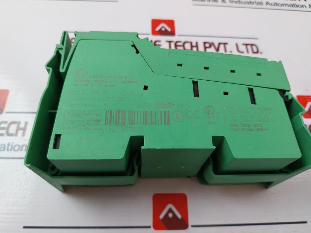 Phoenix Contact Ibs Il 24 Bk-t/U-pac Bus Coupler