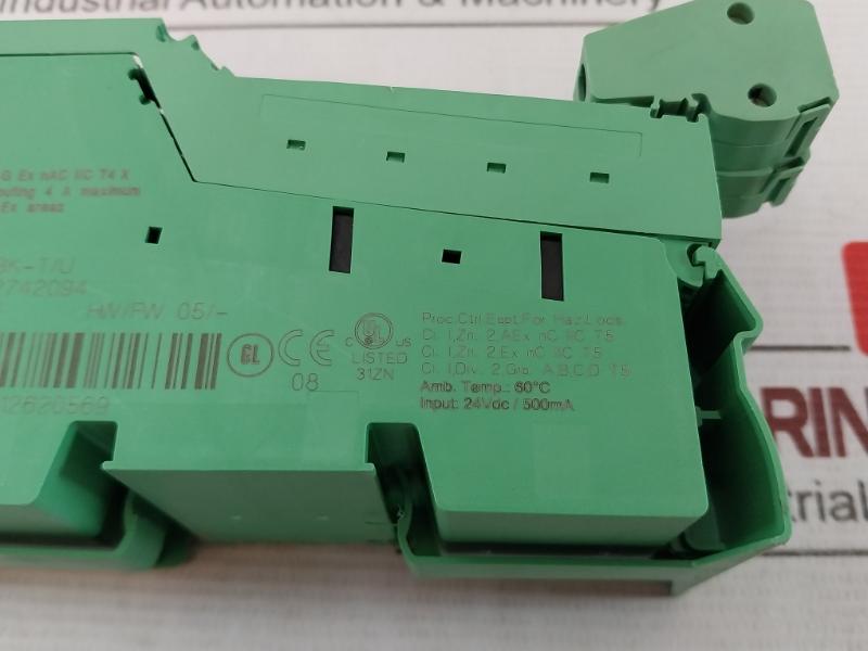 Phoenix Contact Ibs Il 24 Bk-t/U Bus Coupler 24Vdc/500Ma Potential Routing 4A