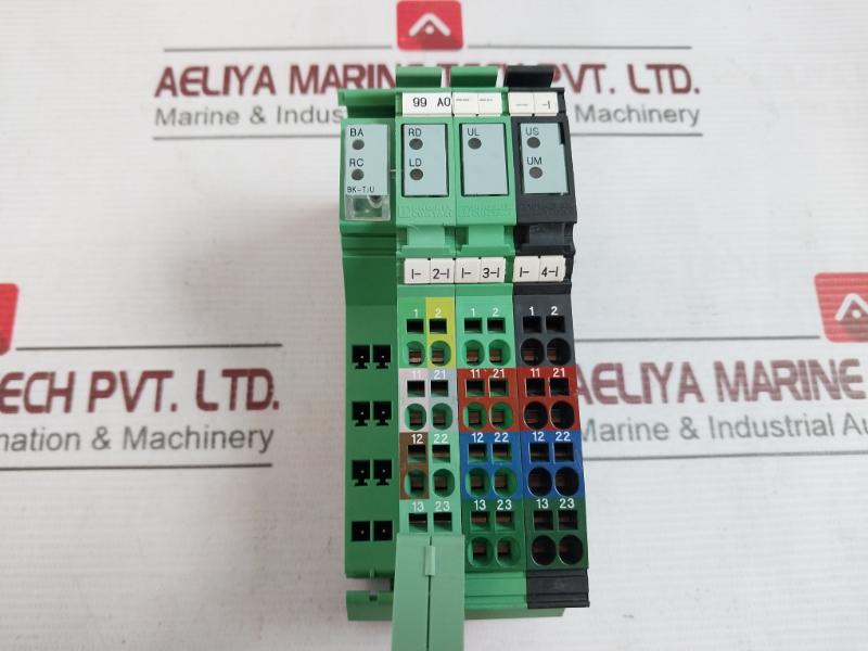 Phoenix Contact Ibs Il 24 Bk-t/U Interbus Bus Coupler Copper Connection 24Vdc/500Ma