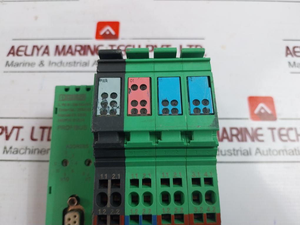 Phoenix Contact Il Pb Bk Di8 Do4/Ef-pac Profibus Module, 2692322, 0B50, 01/214
