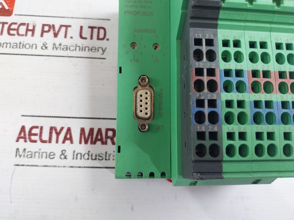 Phoenix Contact Il Pb Bk Di8 Do4/Ef-pac Profibus Module, 2692322, 0B50, 01/214