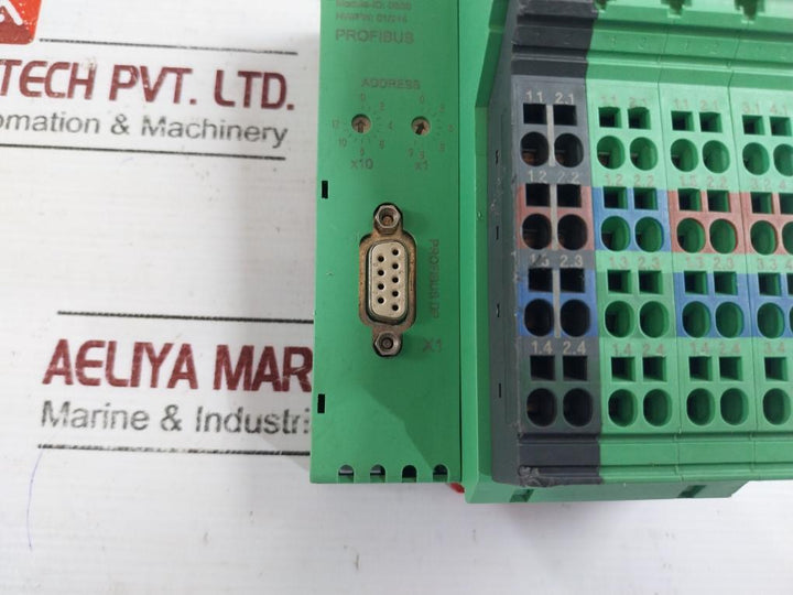 Phoenix Contact Il Pb Bk Di8 Do4/Ef-pac Profibus Module, 2692322, 0B50, 01/214