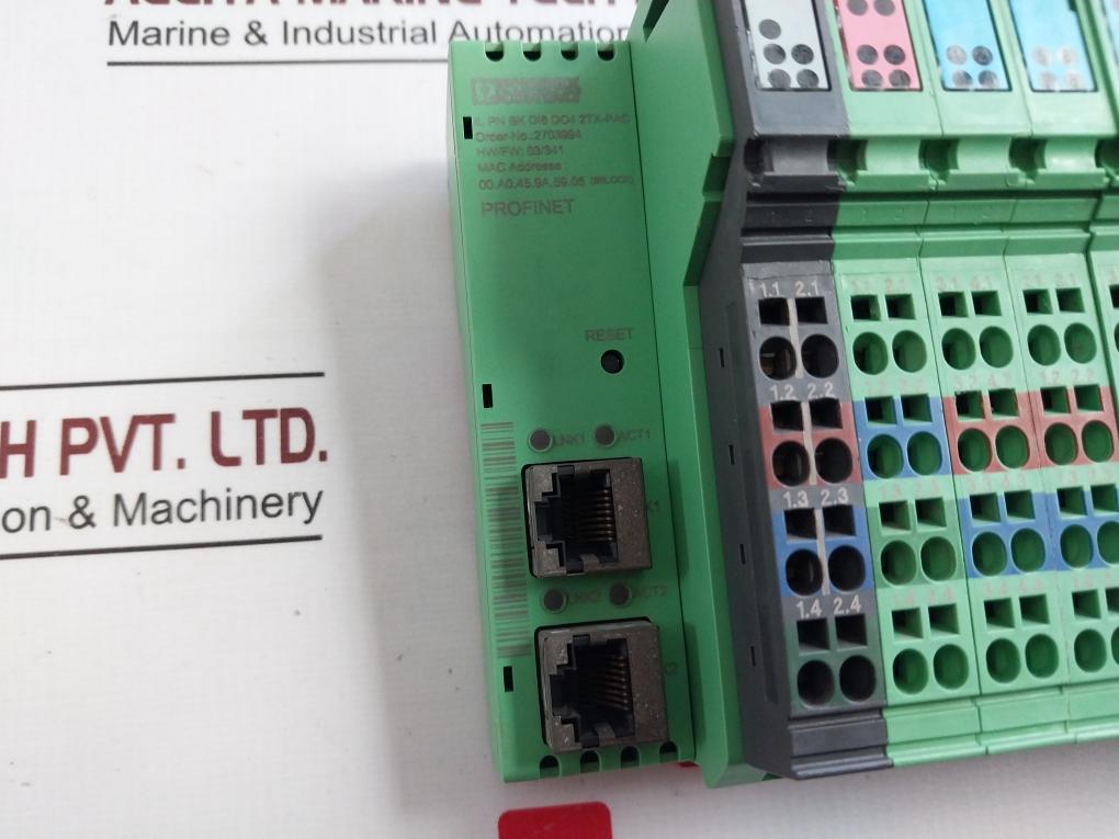 Phoenix Contact Il Pn Bk Di8 Do4 2Tx-pac Inline Bus Coupler