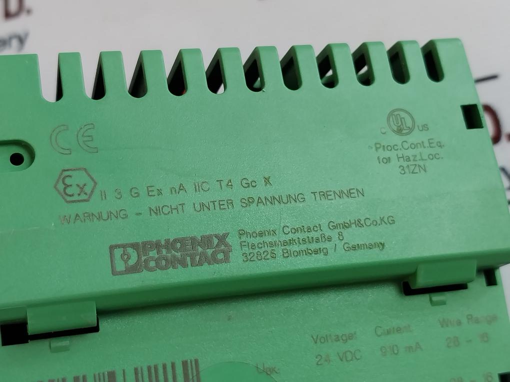 Phoenix Contact Il Pn Bk Di8 Do4 2Tx-pac Inline Profibus Bus Coupler 250V