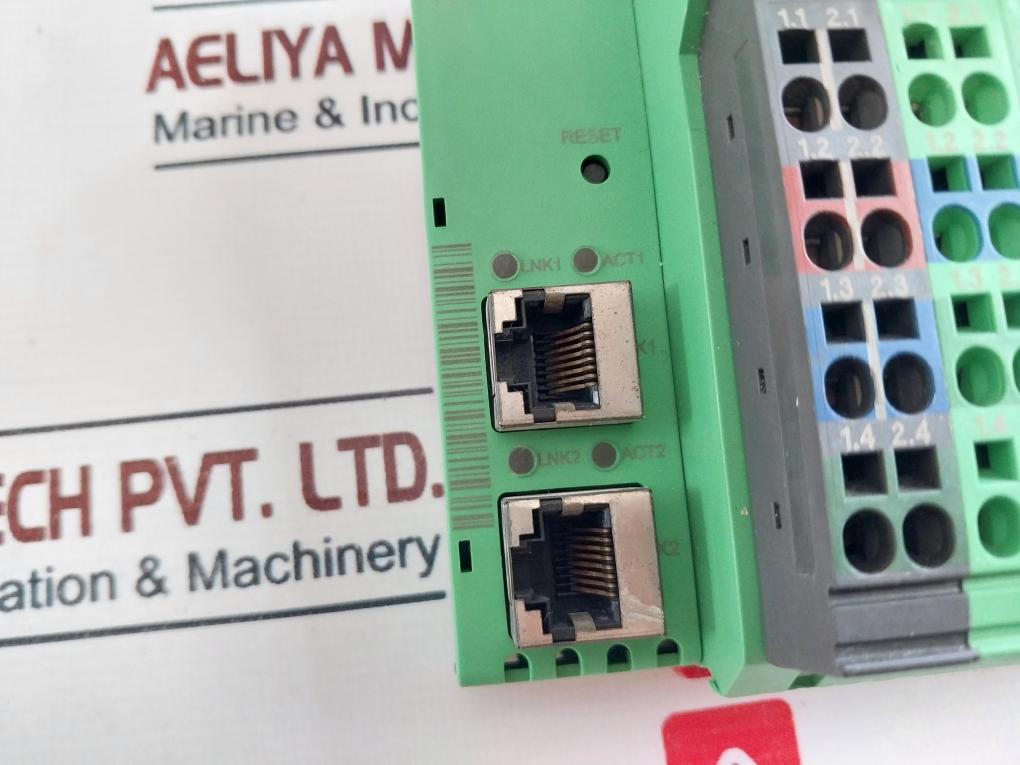 Phoenix Contact Il Pn Bk Di8 Do4 2Tx-pac Inline Profibus Bus Coupler 250V