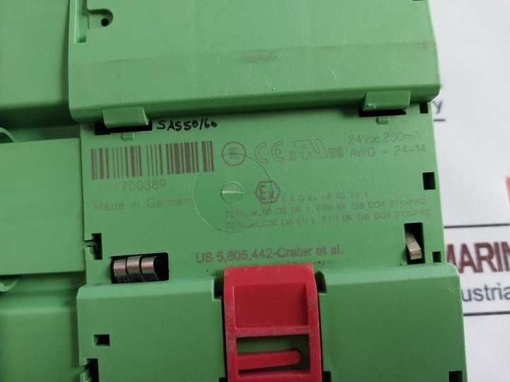 Phoenix Contact Ilc 150 Eth Inline Controller W/ Ethernet Interface