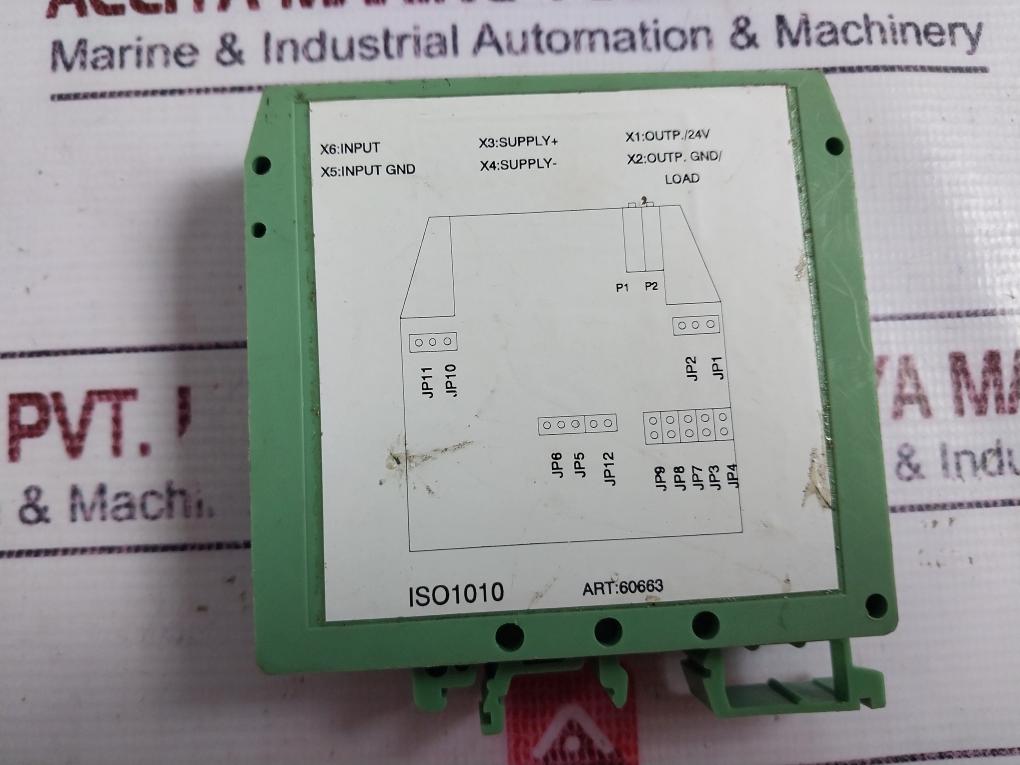 Phoenix Contact Iso1010 Dc/dc Converter Module 60663