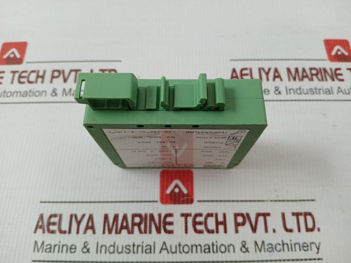 Phoenix Contact Isolated Signal Converter 20...30V,55Ma Part No Mcr-c-u/I-10B/4-dci