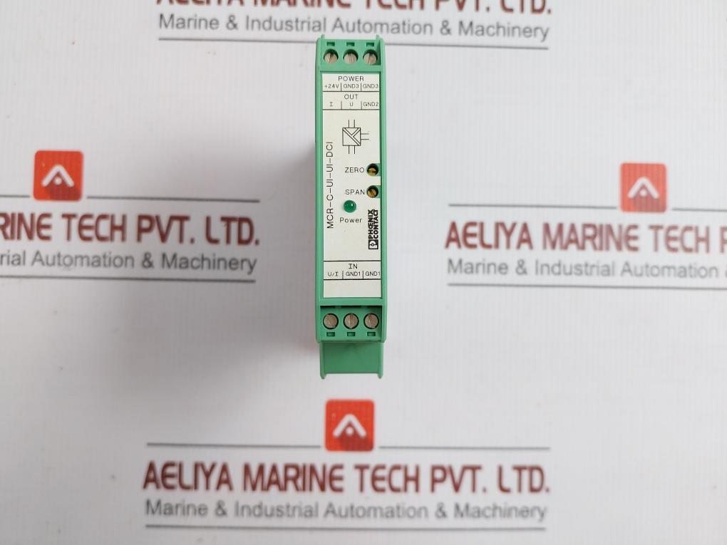 Phoenix Contact Isolation Amplifier Mcr-c-ui-ui-dci-nc Power- 18-30 Vdc