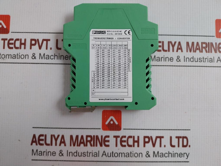 Phoenix Contact Isolation Amplifier Mcr-c-ui-ui-dci-nc Power- 18-30 Vdc