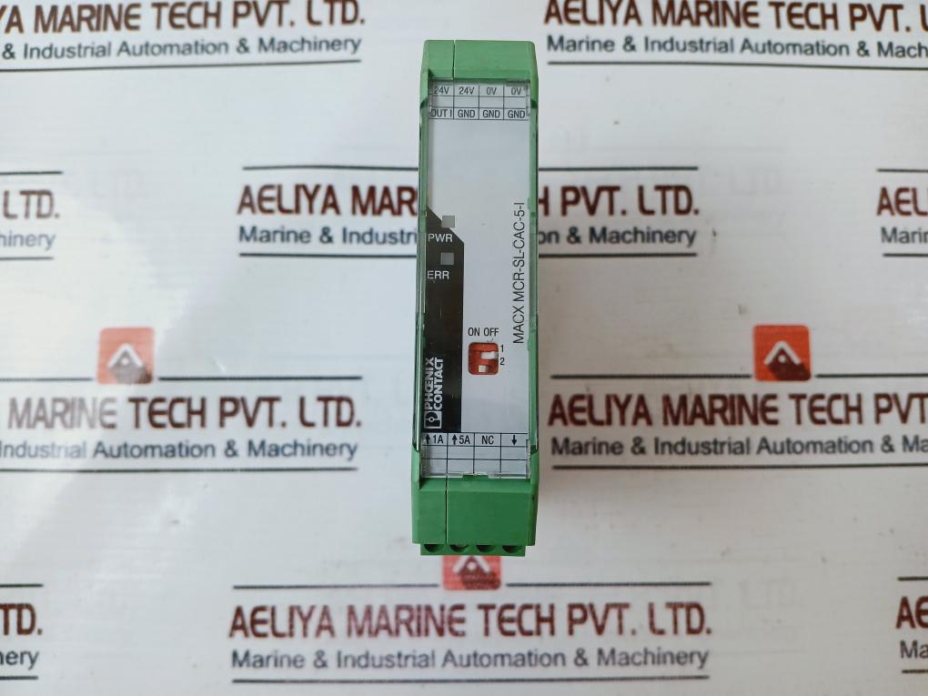 Phoenix Contact Macx Mcr-sl-cac-5-i Current Measuring Transducer