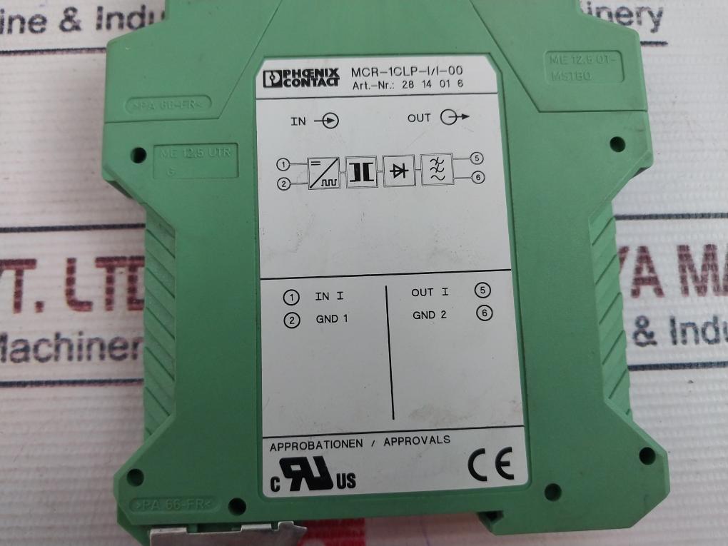 Phoenix Contact Mcr-1Clp-i/I-00 Loop Powered Isolator 0-20Ma 30V
