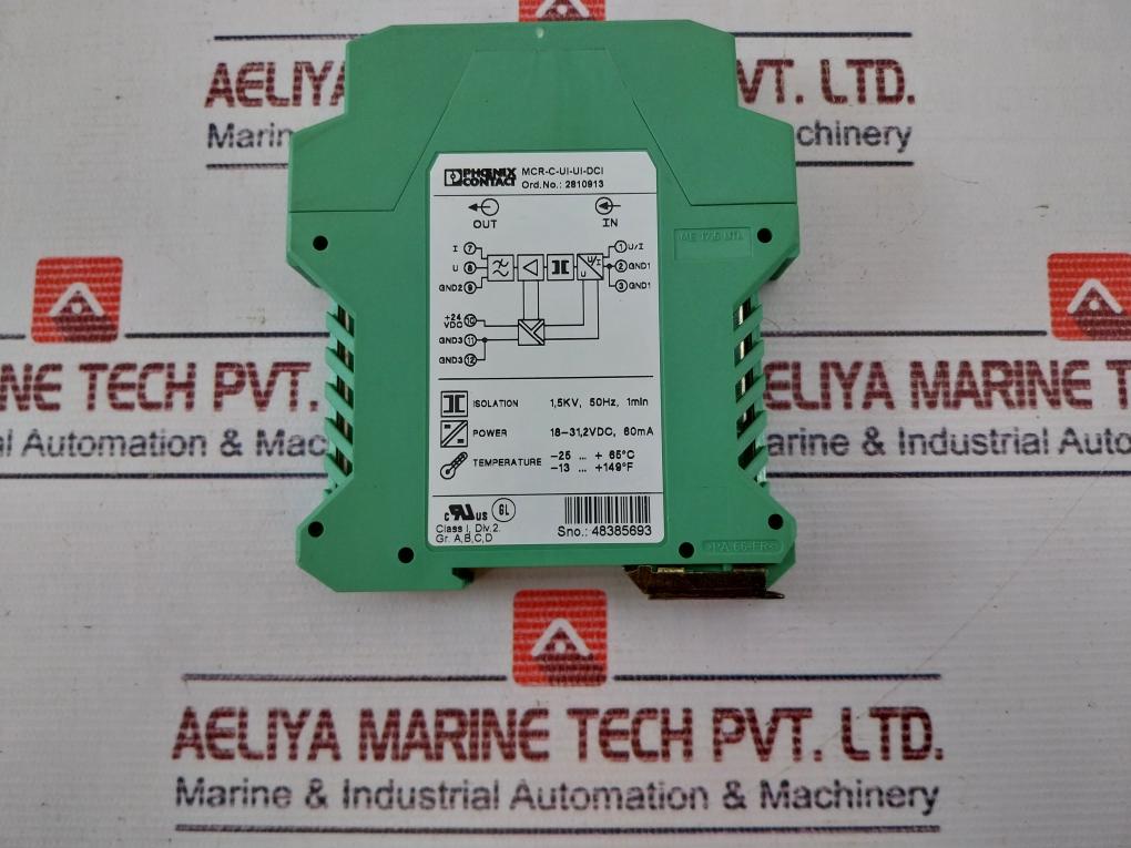 Phoenix Contact Mcr-c-ui-ui-dci Converter