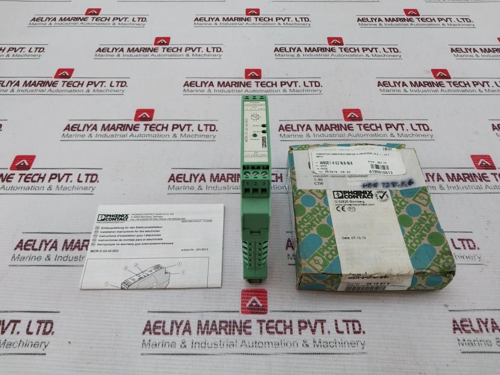 Phoenix Contact Mcr-c-ui-ui-dci Converter 2810913 30V/50Ma