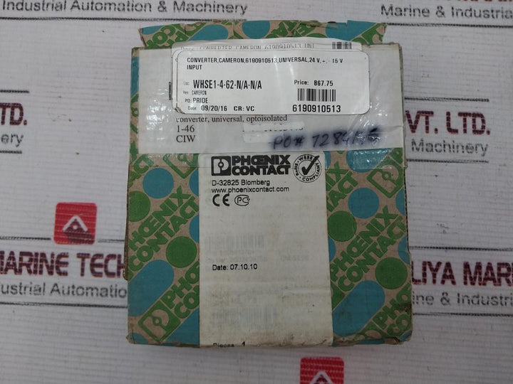 Phoenix Contact Mcr-c-ui-ui-dci Converter 2810913 30V/50Ma