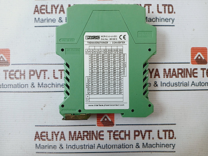 Phoenix Contact Mcr-c-ui-ui-dci Converter 2810913 120 Gm