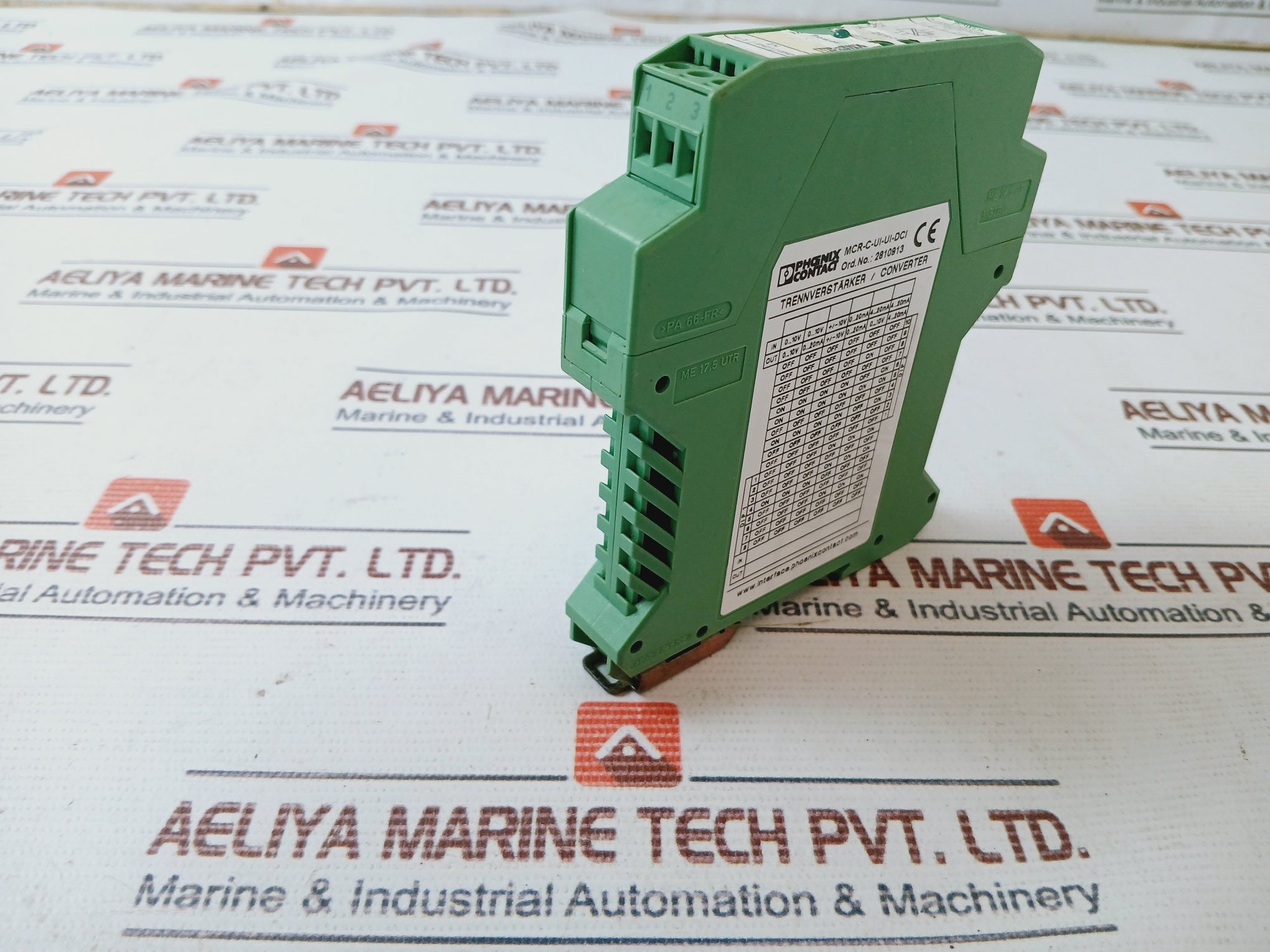 Phoenix Contact Mcr-c-ui-ui-dci Converter 2810913 120 Gm