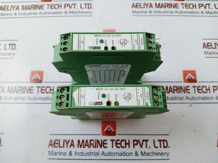 Phoenix Contact Mcr-c-ui-ui-dci Process Control Equipment